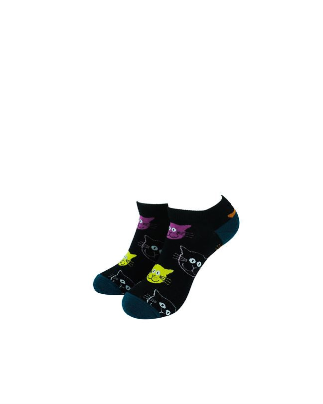 Neon Cats Black