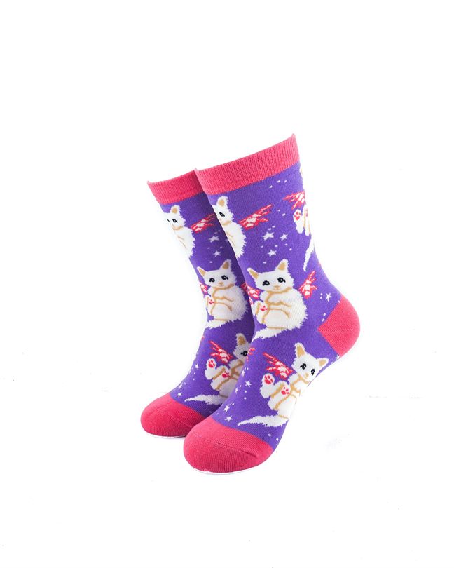 Angelic Cat - Purple Pink