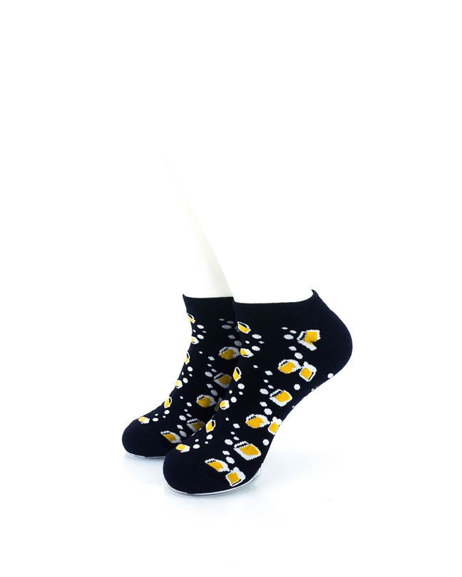 cooldesocks beer pints ankle socks front view image