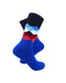 cooldesocks checkered blue crew socks right view image