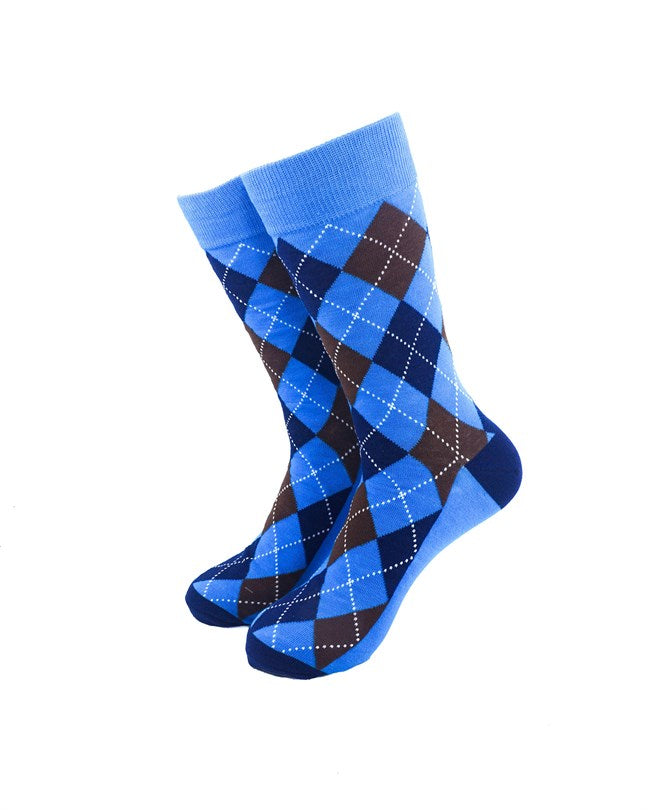 Checkered Vintage - Blue Brown