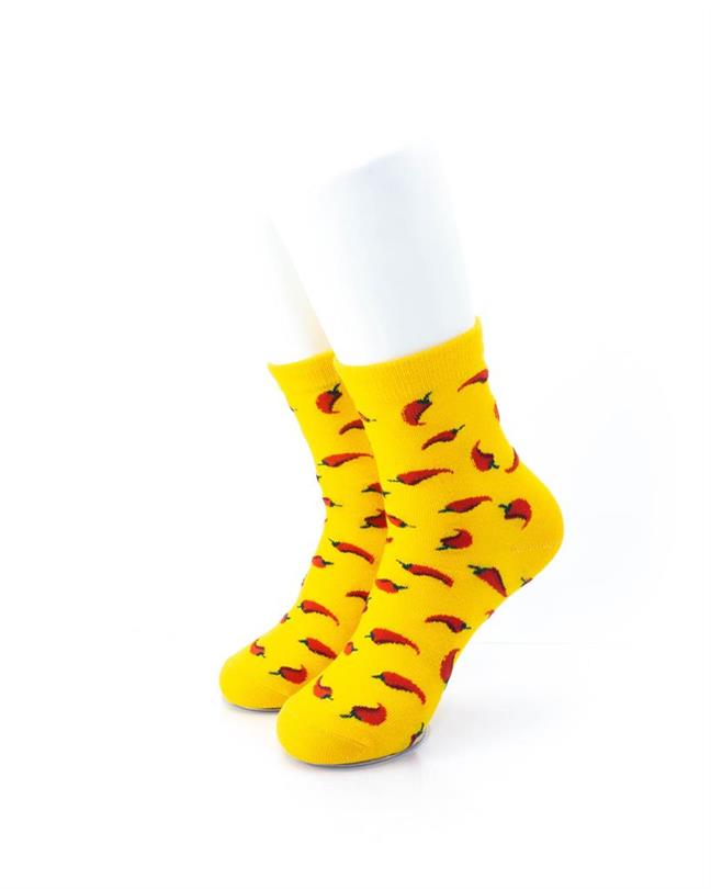 cooldesocks chili padi quarter socks front view image