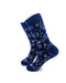 cooldesocks constellations zodiac crew socks left view image