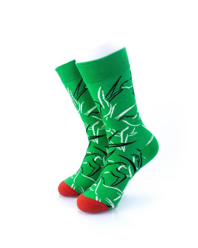 cooldesocks flocking sparrow crew socks front view image
