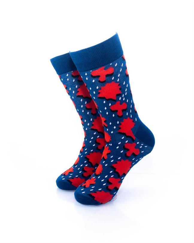 cooldesocks fragments crew socks front view image
