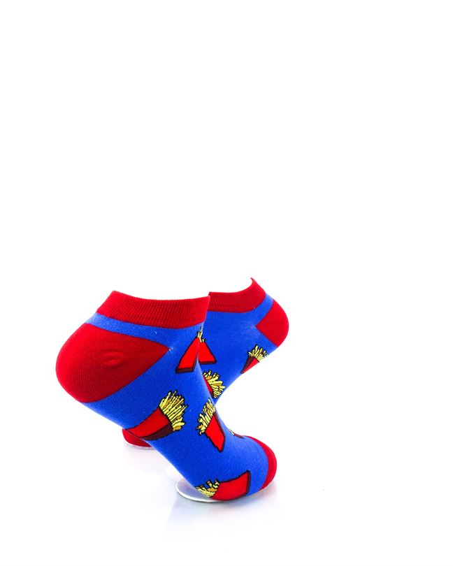 cooldesocks french fries ankle socks right view image