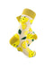 cooldesocks lemon yellow gold crew socks right view image