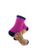 cooldesocks leopard pose quarter socks right view image