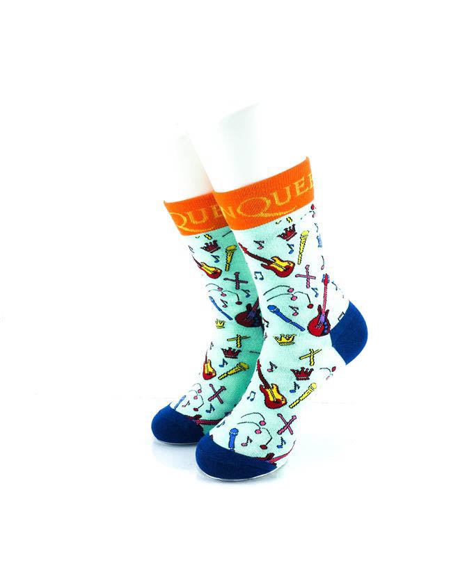 cooldesocks queen rocks quarter socks front view image