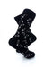 cooldesocks safety pin black crew socks right view image