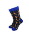 cooldesocks say bring me some pizza crew socks front view image