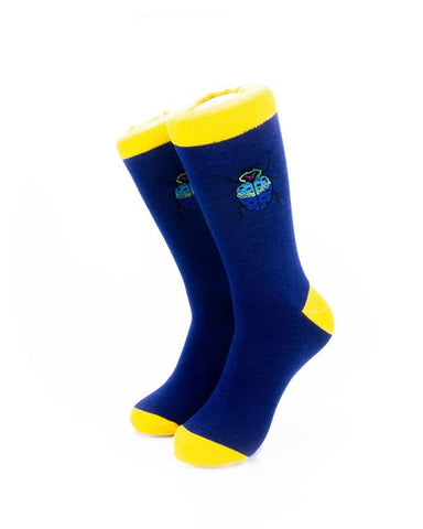 cooldesocks scarab crew socks front view image