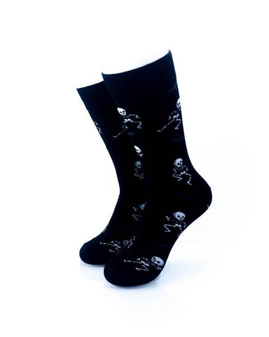 cooldesocks skeleton dance crew socks front view image