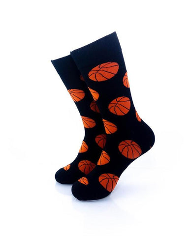 cooldesocks sport basket ball crew socks front view image