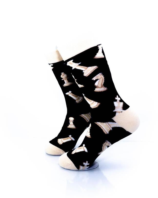cooldesocks sport chess crew socks left view image