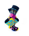 cooldesocks tribal colourful pattern crew socks right view image
