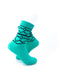 cooldesocks tribal turquoise quarter socks right view image
