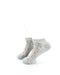 cooldesocks 3d cubes wire grey ankle socks left view image