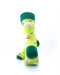 cooldesocks alpaca picnic crew socks rear view image