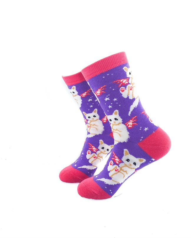 Angelic Cat - Purple Pink