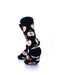 cooldesocks apple quarter socks rear view image