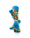 cooldesocks army colorful crew socks rear view image