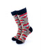 cooldesocks bad ass crew socks front view image