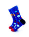cooldesocks balloon party blue crew socks left view image