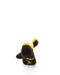 cooldesocks banana brown liner socks rear view image