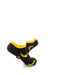 cooldesocks banana brown liner socks right view image