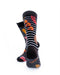 cooldesocks barbeque grill crew socks rear view image