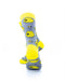 cooldesocks bee hives crew socks rear view image