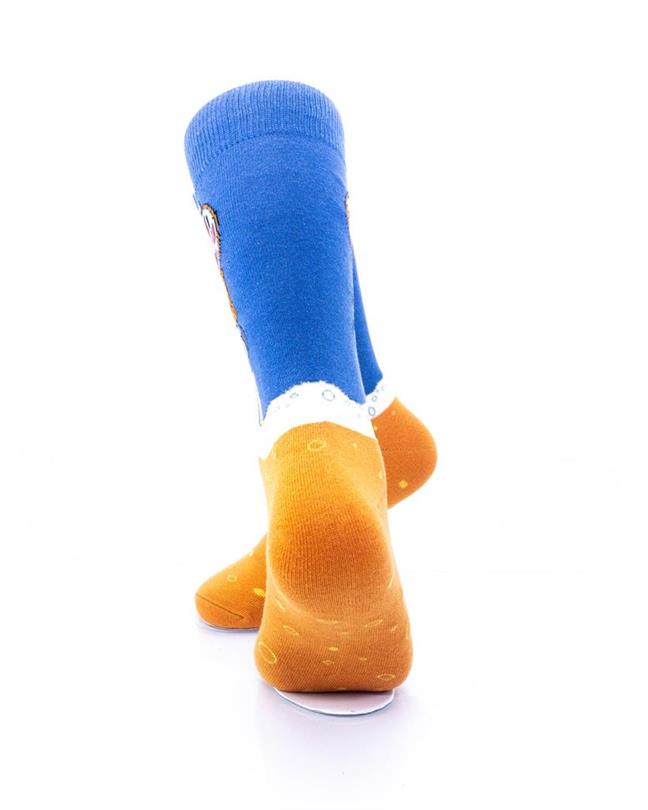 cooldesocks beer brew crew socks rear view image