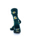cooldesocks beer pint green quarter socks rear view image