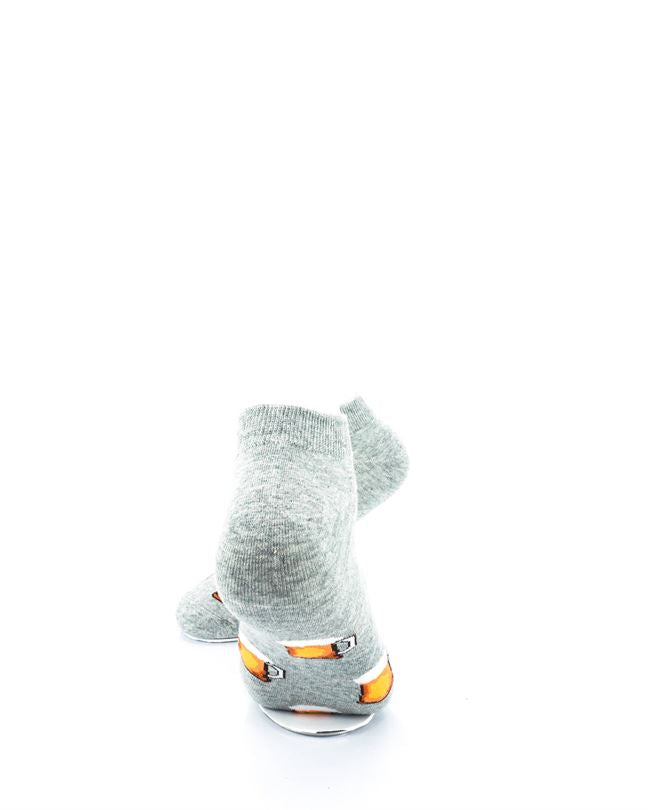 cooldesocks beer pint grey ankle socks rear view image