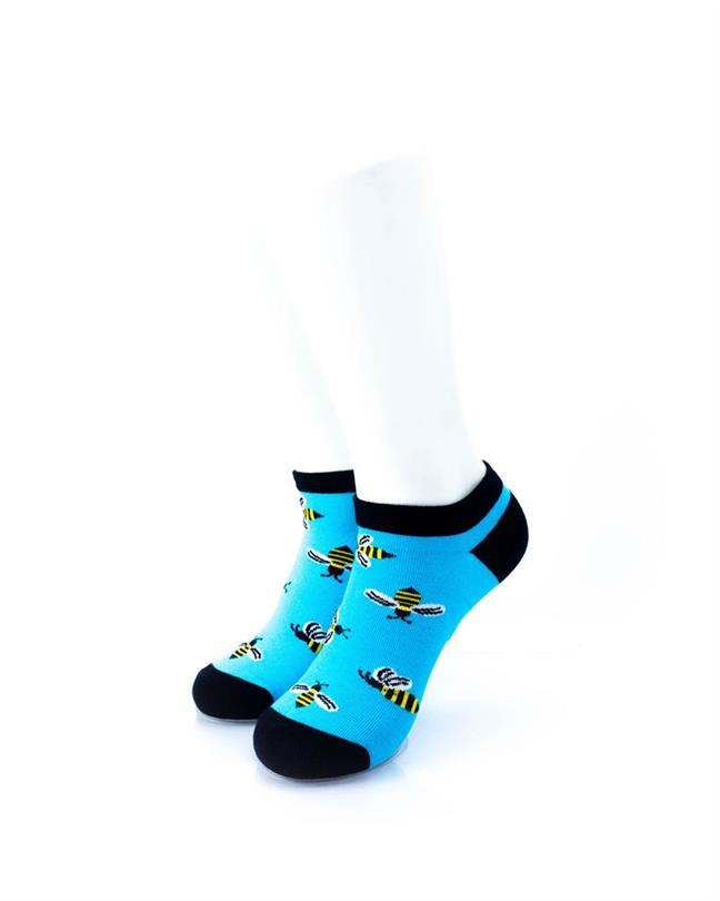cooldesocks bees ankle socks front view image