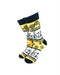 cooldesocks bicycle gear crew socks front view image