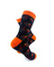 cooldesocks bicycle orange crew socks right view image