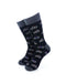 cooldesocks bicycle pattern crew socks front view image