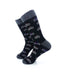 cooldesocks bicycle pattern crew socks left view image