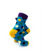 cooldesocks big dot green purple quarter socks right view image