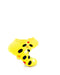 cooldesocks big dot yellow ankle socks right view image
