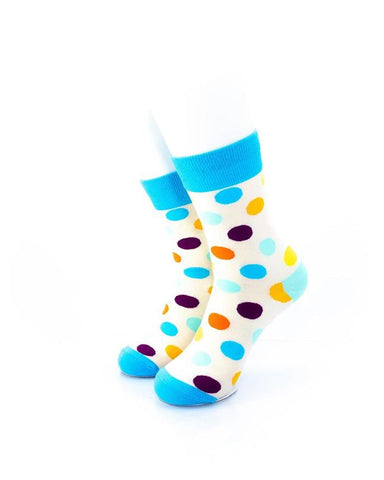 cooldesocks big dot_baby_ quarter socks front view image