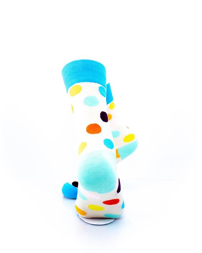 cooldesocks big dot_baby_ quarter socks rear view image
