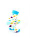 cooldesocks big dot_baby_ quarter socks right view image