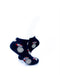 cooldesocks big pineapple white ankle socks right view image