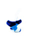 cooldesocks big stripe blue ankle socks right view image