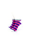 cooldesocks big stripe blue pink ankle socks front view image