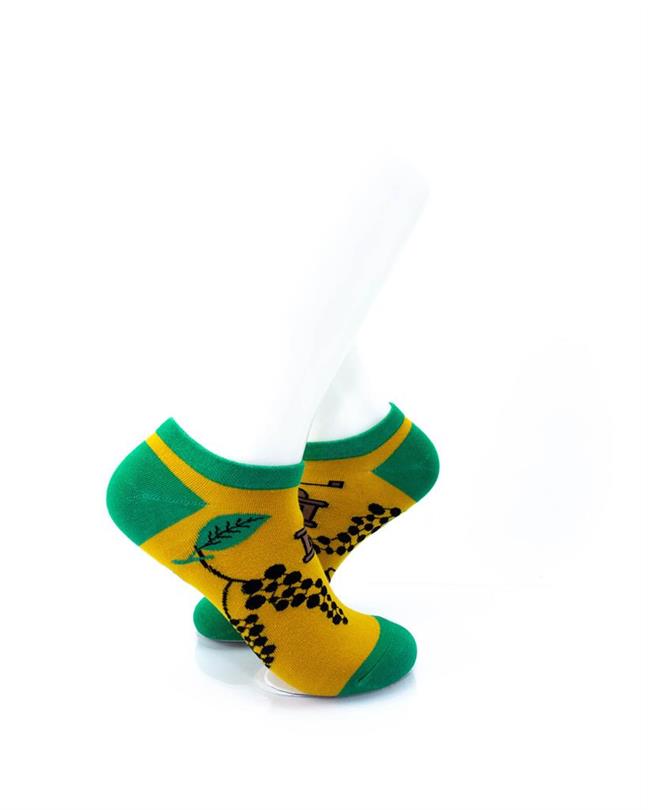 cooldesocks black pepper ankle socks right view image