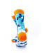 cooldesocks blue ocean crew socks rear view image